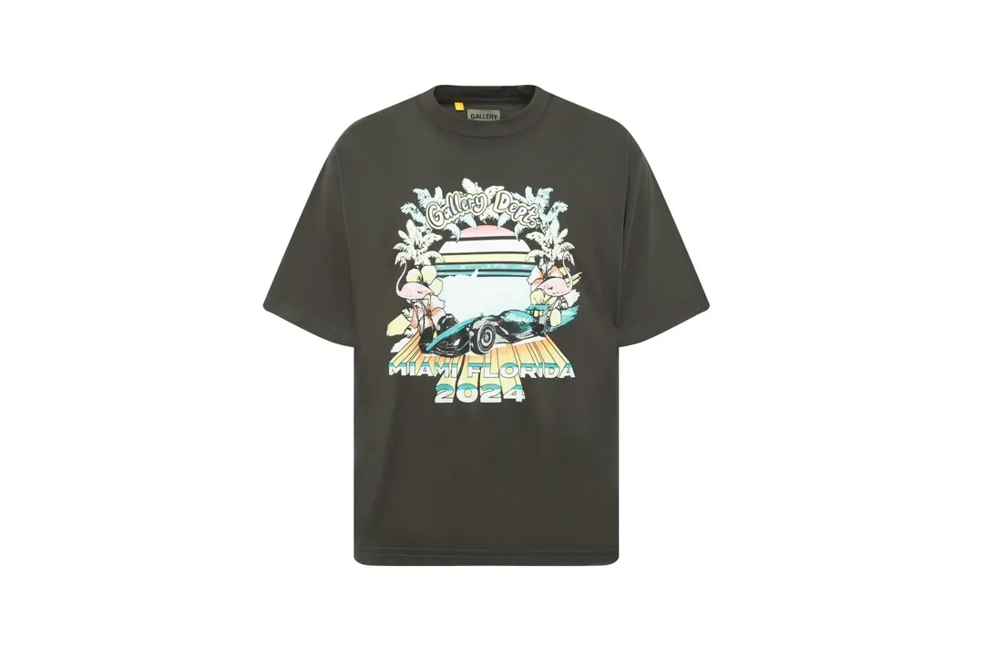 GALLERY.DEPT new summer short-sleeved model number: D3215p110 color: black code number: S M L XL